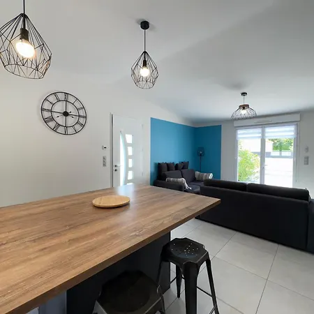 Maison Neuve A Avec Piscine Chauffee, Jardin, Et Proche - Fr-1-323-409 Hébergement de vacances