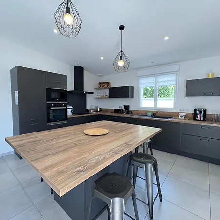 Hébergement de vacances Maison Neuve A Avec Piscine Chauffee, Jardin, Et Proche - Fr-1-323-409